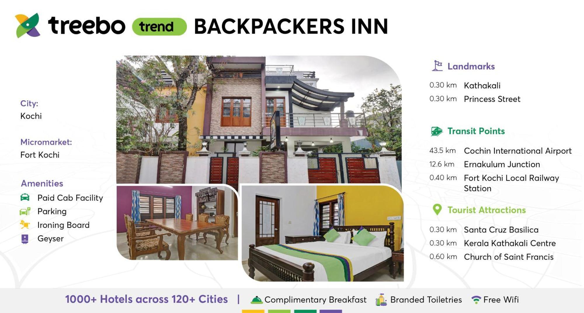 Hotel Treebo Backpackers 3*